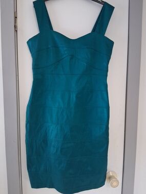 Ricki's Teal Sleeveless Sheath Dress